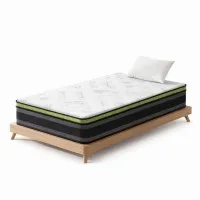 Giselle Bedding Tiberius King Single Mattress 30cm Cool Gel Memory Foam Pocket Spring, Medium Firm, Hypoallergenic