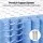 Giselle Bedding 25cm King Single Hybrid Mattress with Gel Foam and Edge Support White
