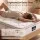 Giselle Bedding King Single Mattress 30cm Five-Zone Firm Pocket Spring Gel Memory Foam Tencel Cover White