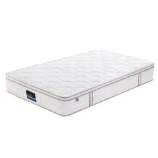 Giselle Bedding King Single Mattress 30cm Five-Zone Firm Pocket Spring Gel Memory Foam Tencel Cover White