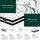 Giselle Bedding Mykonos King Single Mattress - 30cm Medium Firm, Pocket Spring, Premium Knitted Fabric, Hypoallergenic