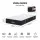 Giselle Bedding King Single Reversible Spring Mattress 35cm Gel Foam Firm White and Charcoal
