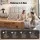 Giselle Bedding Alanya 34cm King Single Mattress, Bamboo Charcoal Cover, Euro Top, 5-Zone Pocket Springs, Medium Firm