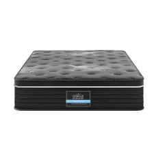 Giselle Bedding Atlas 35cm King Single Mattress - Graphene Memory Foam, Medium-Firm Euro Top, Pocket Springs