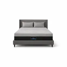 Giselle Bedding King Single Mattress 26cm Firm Pocket Spring Dual Edge Support High-Density Foam Dark Grey