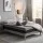 Giselle Bedding King Single Mattress 26cm Firm Pocket Spring Dual Edge Support High-Density Foam Dark Grey