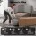 Giselle Bedding King Single Mattress 26cm Firm Pocket Spring Dual Edge Support High-Density Foam Dark Grey