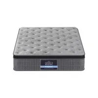 Giselle Bedding DOVE 26cm King Single Mattress - Natural Latex Foam, Bamboo Charcoal, Euro Top, Medium-Firm Support