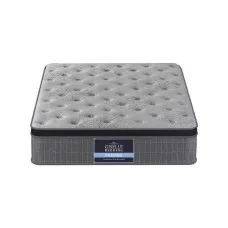 Giselle Bedding DOVE 26cm King Single Mattress - Natural Latex Foam, Bamboo Charcoal, Euro Top, Medium-Firm Support