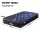 Giselle Bedding ESPORT King Single Hybrid Mattress 34cm Cooling Gel 5-Zone Pocket Springs Black & Blue