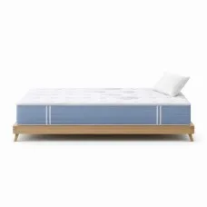 Giselle Bedding Snow Series 25cm King Single Mattress – Medium Firm, Bamboo Euro Top, Pocket Springs, 5-Year Warranty