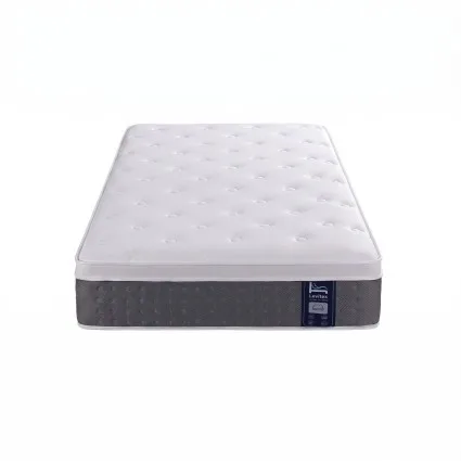 Levitex King Single Mattress 30cm Medium Firm Cooling Gel Foam 5-Zone Pocket Springs White