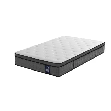 Levitex King Single Mattress 30cm 5-Zone Pocket Spring Medium Firm Breathable Corrugated Sponge White
