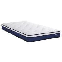 Levitex King Single Mattress 23cm Pocket Spring Cooling Gel Foam Medium Firm Full Body Support White