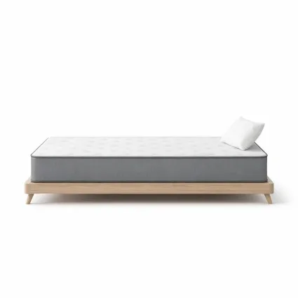 Giselle Bedding 23cm Extra Firm King Single Mattress - Hypoallergenic, 6-Turn Coil, Dust Mite Resistant