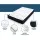 Giselle Bedding Glay Series King Single 16cm Mattress, Medium Firm, Bonnell Spring, High-Density Foam, Hypo-Allergenic