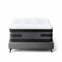 Giselle Bedding Luna Series King Single Mattress, 36cm Cool Gel Memory Foam, 7-Zoned Support, Double-Sided Design