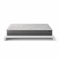 Levitex 25cm Hybrid Pocket Spring Mattress King Single Firm 7.0 Bamboo Charcoal Egg Crate Foam 21cm Springs