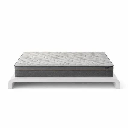Levitex 25cm Hybrid Pocket Spring Mattress King Single Firm 7.0 Bamboo Charcoal Egg Crate Foam 21cm Springs