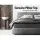 Giselle Bedding 18cm Ella Series King Single Mattress, Pillow Top, Medium Firm, Hypoallergenic, 6-Turn Coil Support