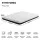 Giselle Bedding King Memory Foam Mattress 18cm Reversible Dual Feel Bamboo Charcoal Foam White and Charcoal