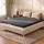 Giselle Bedding King Memory Foam Mattress 18cm Reversible Dual Feel Bamboo Charcoal Foam White and Charcoal