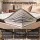 Giselle Bedding King Memory Foam Mattress 18cm Reversible Dual Feel Bamboo Charcoal Foam White and Charcoal