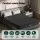 Giselle Bedding 18cm King Memory Foam Mattress Green Tea and Cool Gel, Medium Firm, Washable Cover, Zero Disturbance