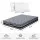 Giselle Bedding King Mattress Set with Two Feather-Down Pillows, 34cm Euro Top Pocket Spring Medium-Firm