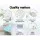 Giselle Bedding Franky Series King Mattress - 34cm Euro Top, Cool Gel Memory Foam, 7-Zone Support, Hypoallergenic