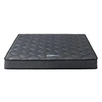 Giselle Bedding Serena Series 16cm King Tight Top Mattress - Medium Firm, Bonnell Spring, Hypoallergenic, Grey