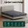 Giselle Bedding Serena Series 16cm King Tight Top Mattress - Medium Firm, Bonnell Spring, Hypoallergenic, Grey