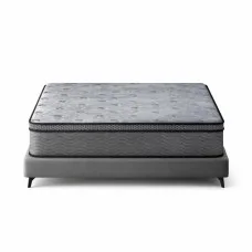 Giselle Bedding Euro Top King Mattress 26cm, Medium-Firm, Memory Foam, Pocket Springs, Hypoallergenic, 5-Year Warranty