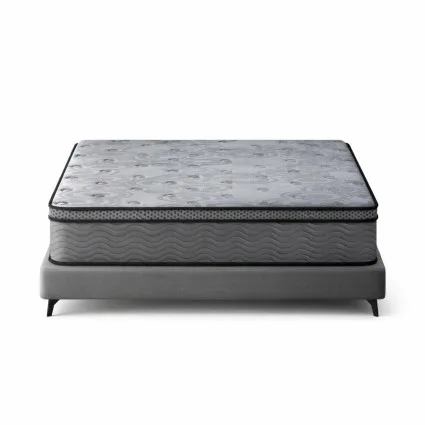 Giselle Bedding Euro Top King Mattress 26cm, Medium-Firm, Memory Foam, Pocket Springs, Hypoallergenic, 5-Year Warranty