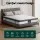 Giselle Bedding Sorrento Series King Mattress 25cm - Cool Gel Foam, Medium-Firm, Hypoallergenic, Durable Support