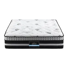 Giselle Bedding Galaxy King Mattress 35cm - Medium Firm, 7-Zone Pocket Spring, Gel Memory Foam, Hypoallergenic Cover