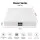Giselle Bedding 25cm King Hybrid Mattress Gel Foam Reinforced Edge White