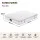 Giselle Bedding King Mattress 30cm Five-Zone Firm Pocket Springs White Tencel Cover Gel Memory Foam