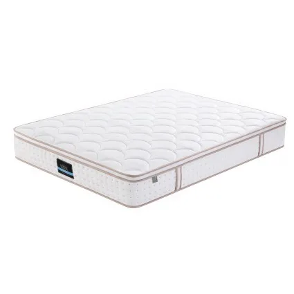 Giselle Bedding King Mattress 30cm Five-Zone Firm Pocket Springs White Tencel Cover Gel Memory Foam