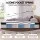 Giselle Bedding 31cm King Euro Top Mattress - Plush Comfort, 5-Zone Pocket Springs, Medium Firmness, Hypoallergenic
