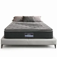 Giselle Bedding Alanya Series 34cm King Mattress - Bamboo Cover, Euro Top, Medium Firm, 5 Zoned Pocket Springs