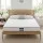 Giselle Bedding King Mattress 20cm Medium Firm Egg-Crate Foam with Independent Pocket Springs White