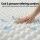 Giselle Bedding King Mattress 20cm Medium Firm Egg-Crate Foam with Independent Pocket Springs White