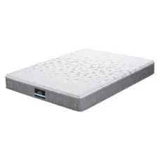 Giselle Bedding King 23cm Pocket Spring Mattress with Reversible Dual Firmness Foam Layer and Motion Isolation