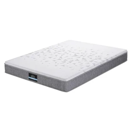 Giselle Bedding King 23cm Pocket Spring Mattress with Reversible Dual Firmness Foam Layer and Motion Isolation