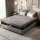 Giselle Bedding King Mattress 26cm Firm Pocket Spring Dual Edge Support Dark Grey Breathable Foam