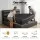 Giselle Bedding Muse Series King Mattress 34cm 5-Zone Pocket Spring, Euro Top, Egg-Crate Memory Foam, Medium-Firm
