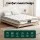 Giselle Bedding Elysium King Size Mattress: 22cm Medium-Firm Euro Top, Velvet Fabric, Pocket Spring, Hypo-Allergenic