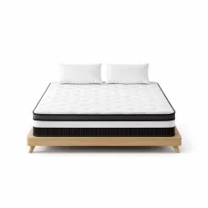 Giselle Bedding Breeze Series King Mattress 30cm Euro Top, Medium-Firm, Pocket Spring, Hypoallergenic, White
