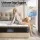 Giselle Bedding 35cm King Mattress with Copper Memory Foam, Firm 7-Zone Pocket Springs Black and White